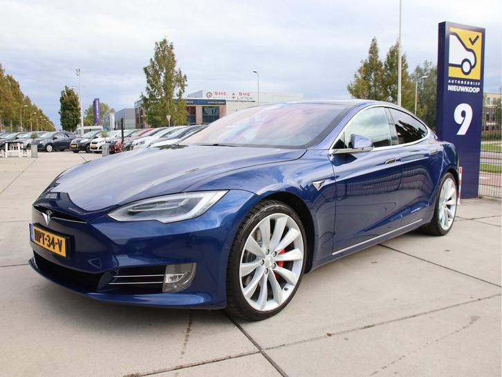 Tesla Model S 100D Performance pack Pano, Ultra High Audio,, Auto's, Tesla, Bedrijf, Te koop, Model S, 4x4, ABS, Achteruitrijcamera