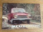 Peugeot 204 autofolders diverse partij brochures 73 74 75, Boeken, Auto's | Folders en Tijdschriften, Ophalen of Verzenden, Gelezen