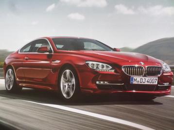 BMW Serie 6 Coupe & Cabrio 2013 Brochure beschikbaar voor biedingen