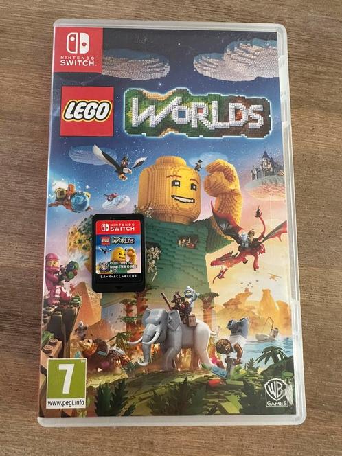 LEGO Worlds (Nintendo Switch), Spelcomputers en Games, Games | Nintendo Switch, Zo goed als nieuw, Overige genres, 2 spelers, Vanaf 12 jaar