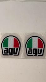 2x agv logo Valentino Rossi vizier/visor stickers VR46, AGV, Integraalhelm