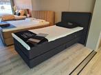 OPRUIMING | Elektrische Boxspring 90x200 | WEG=WEG, Huis en Inrichting, Slaapkamer | Boxsprings, Ophalen, 90 cm, Zwart, Diamant Slaapcomfort