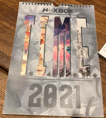 Noxbox time nox box 2021 maandkalender maand beschikbaar voor biedingen