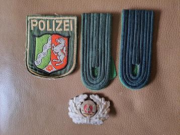 BRD/DDR klein lotje polizie/volksarmee beschikbaar voor biedingen