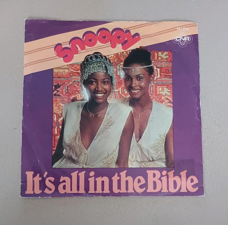 Snoopy - It's All In The Bibble, Cd's en Dvd's, Vinyl Singles, Gebruikt, Single, Pop, 7 inch, Ophalen of Verzenden