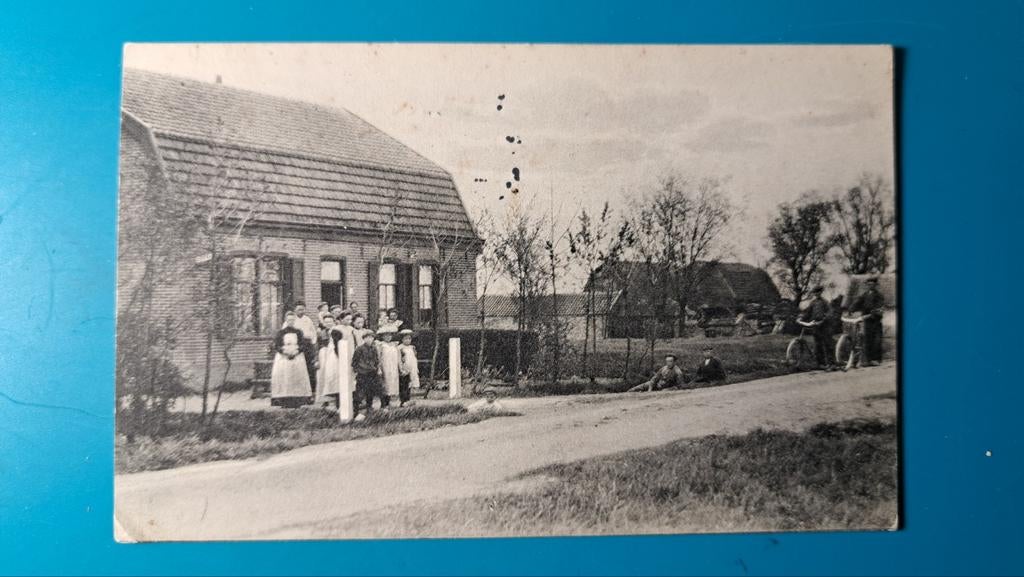 Haarlemmermeer Spieringweg Bennebroekerweg 1946, Verzamelen, Ansichtkaarten | Nederland, Ophalen of Verzenden, 1940 tot 1960, Gelopen