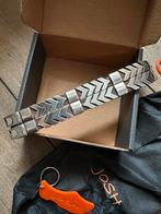 JOSH armband heren bruin leer, Sieraden, Tassen en Uiterlijk, Armbanden, Bruin, Leer, Ophalen of Verzenden, Zo goed als nieuw