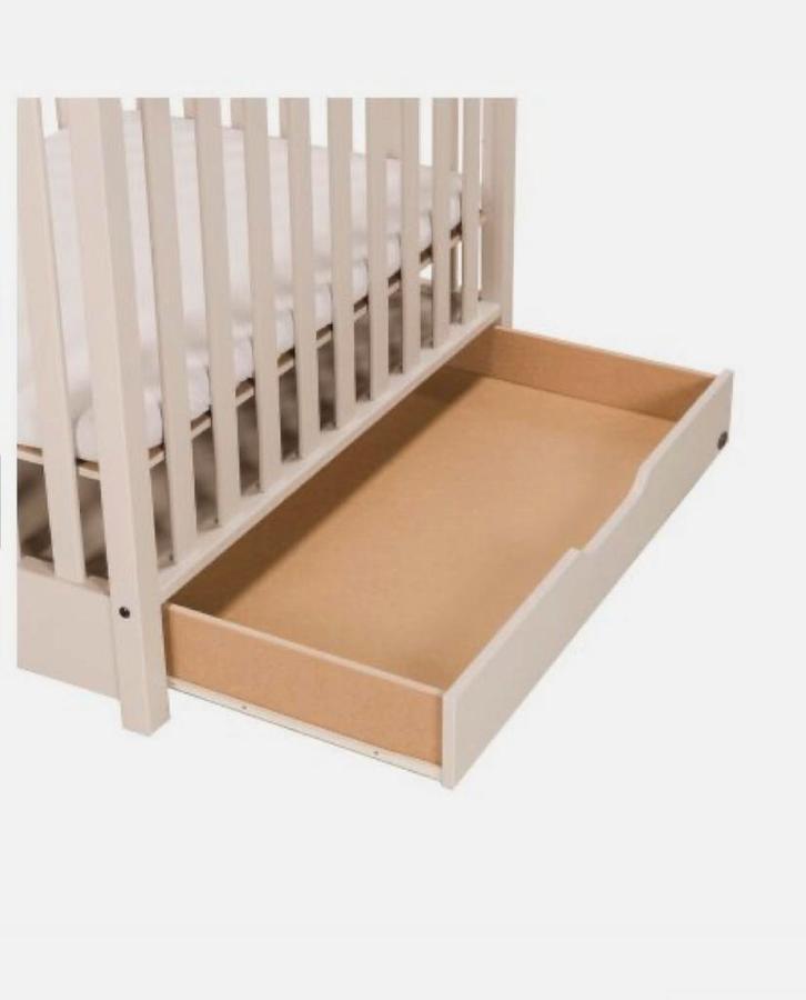 TWF BEIGE babybox met lade, ZGAN, Kinderen en Baby's, Boxen, Zo goed als nieuw, Lade, Ophalen of Verzenden