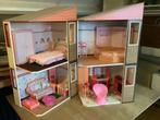 Poppenhuis voor barbie (incl. inrichting), Ophalen, Gebruikt, Poppenhuis