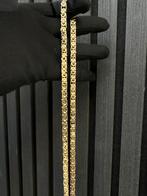 14k Gouden Platte Koningsketting, Ophalen of Verzenden, Nieuw, Goud
