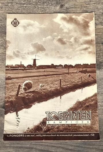 Oude Toeristen Kampioen Folder - 1940 beschikbaar voor biedingen