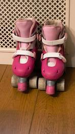 Roze verstelbare rolschaatsen maat 34-37, Kinderen en Baby's, Speelgoed | Buiten | Rolschaatsen, Ophalen, Verstelbaar, Gebruikt