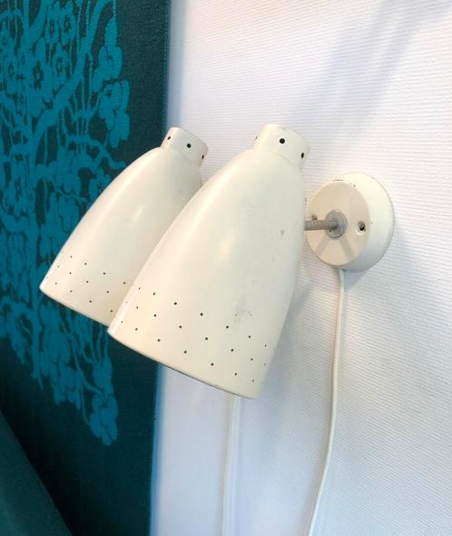 2 vintage wandlampen van Philips, Huis en Inrichting, Lampen | Wandlampen, Gebruikt, Ophalen of Verzenden