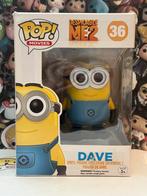 Funko pop Dave 36 despicable me 2 movies minion, Ophalen of Verzenden, Zo goed als nieuw