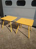 Fermob Luxembourg tafel 80x80 4 poots vele kleuren, Tuin en Terras, Tuintafels, Zo goed als nieuw, Ophalen