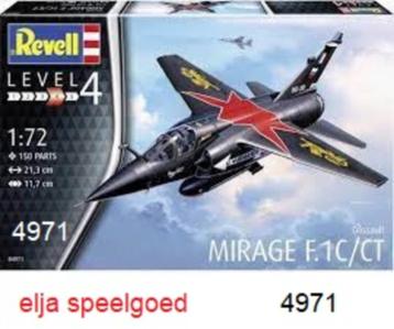 Revell 1:72 MIRAGE F.1C/CT 023 modelbouw (2020 ) 4971 beschikbaar voor biedingen