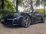 Porsche 911 Cabrio 3.0 Carrera 4S (bj 2016, automaat), Gebruikt, 4 stoelen, Zwart, Leder