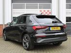 Audi A3 Sportback 45 TFSIe 245PK S-Edition Competition /Keyl, Auto's, Gebruikt, Euro 6, 4 cilinders, Leder en Stof