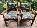 2 Antieke stoelen met armleuning, Antiek en Kunst, Ophalen