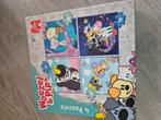 Woezel en pip 4 puzzels3+, Ophalen, 10 tot 50 stukjes, Zo goed als nieuw