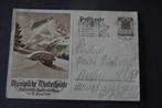 Kaart Olympische winterspiele 1936. Gelopen., Ophalen of Verzenden, 1920 tot 1940, Gelopen, Duitsland