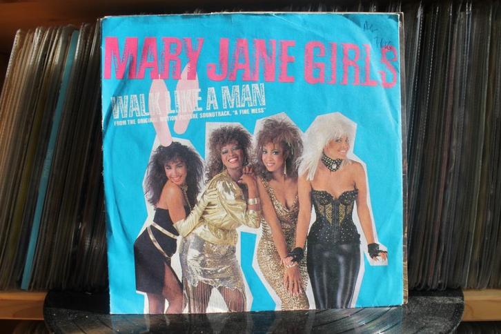 7" Single Mary Jane Girls - Walk Like A Man / Shadow Lover, Cd's en Dvd's, Vinyl Singles, Gebruikt, Single, Pop, 7 inch, Ophalen of Verzenden