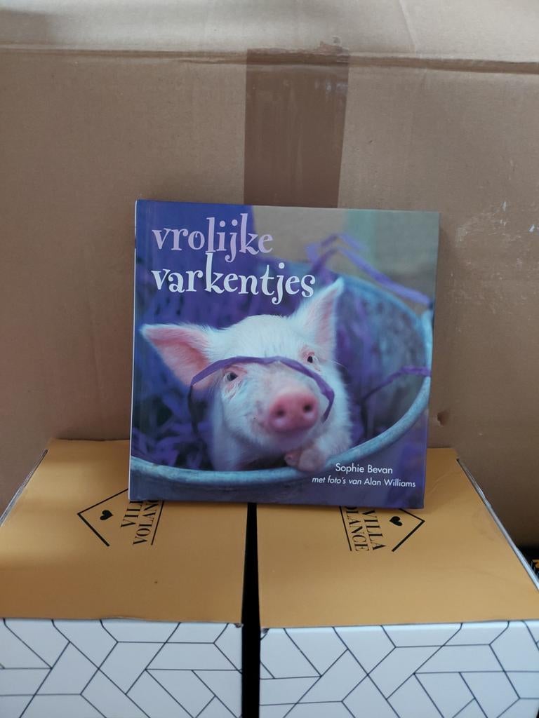 S. Bevan - Vrolijke varkentjes, Ophalen of Verzenden, Zo goed als nieuw, Paarden of Pony's, S. Bevan