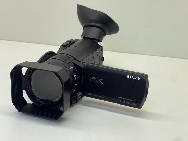 SONY FDR-AX100E Veelzijdige 4K camcorder, Audio, Tv en Foto, Videocamera's Digitaal, Zo goed als nieuw, Camera, Geheugenkaart