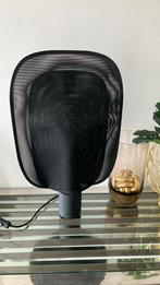 Zuiver zwarte  design lamp, Ophalen of Verzenden, Zo goed als nieuw, Minder dan 50 cm