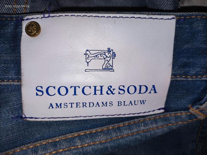Scotch & Soda – Amsterdams Blauw W33L34, Kleding | Heren, Spijkerbroeken en Jeans, Zo goed als nieuw, W33 - W34 (confectie 48/50)