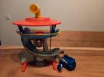 Paw Patrol uitkijktoren met licht/geluid + auto + chase pup, Ophalen of Verzenden, Zo goed als nieuw