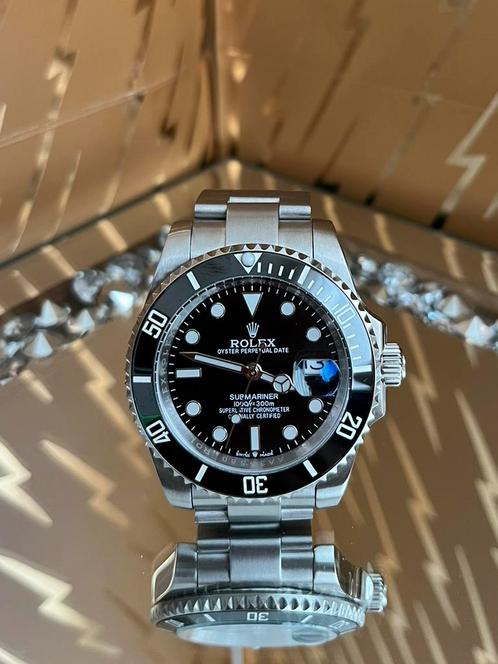 Rolex Submariner 41mm - Automatisch Uurwerk, Sieraden, Tassen en Uiterlijk, Horloges | Heren, Zo goed als nieuw, Polshorloge, Overige merken