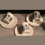 Vintage Kop en Schotels - Set van Drie, Ophalen of Verzenden