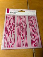 Pronty stencil 2 boomstuctuur, Hobby en Vrije tijd, Ophalen of Verzenden, Zo goed als nieuw, Overige thema's, Pons of Mal