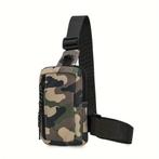 Mooie Esthetische Camouflage Body Sling Bag "ARMY GREEN", Verzenden, Nieuw, Groen