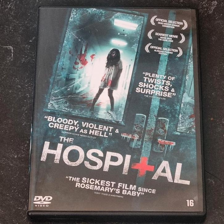 The Hospital DVD - Horrorfilm, Cd's en Dvd's, Dvd's | Horror, Zo goed als nieuw, Gore, Vanaf 16 jaar, Ophalen of Verzenden
