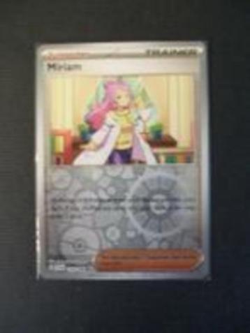4804: Nieuwe Pokemon Kaart holofoil Trainer MIRIAM (179/198) beschikbaar voor biedingen