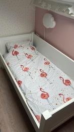 Bopita peuterbed incl. beddengoed, Ophalen, 70 tot 85 cm, 140 tot 160 cm, Zo goed als nieuw