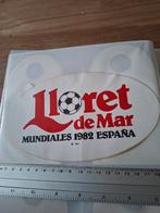 Sticker WK82 voetbal Lloret de Mar, Verzamelen, Verzenden, Zo goed als nieuw, Sport