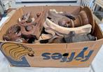 Antieke hout ornamenten, doos vol 50,00 euro, ophalen, Ophalen