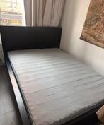 IKEA Malm Bed, Ophalen, Wit, Tweepersoons, 140 cm