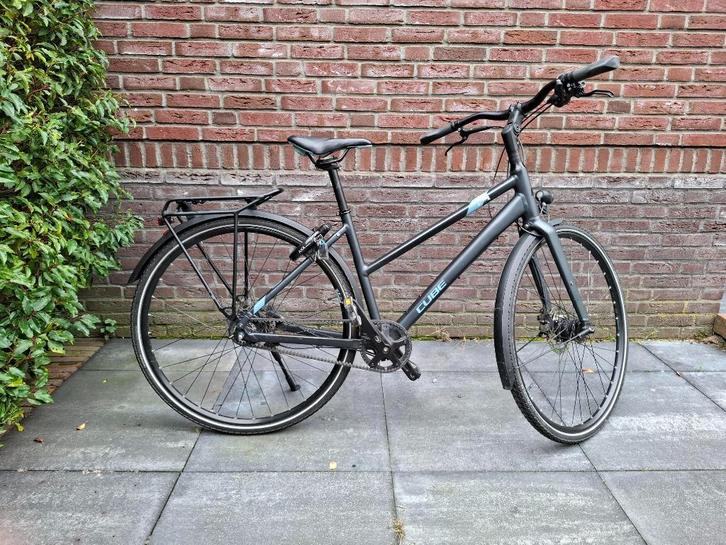 Cube tourfiets, CUBE TRAVEL EXC IRIDIUM/BLUE 46 CM, Fietsen en Brommers, Fietsen | Dames | Damesfietsen, Gebruikt, Overige merken
