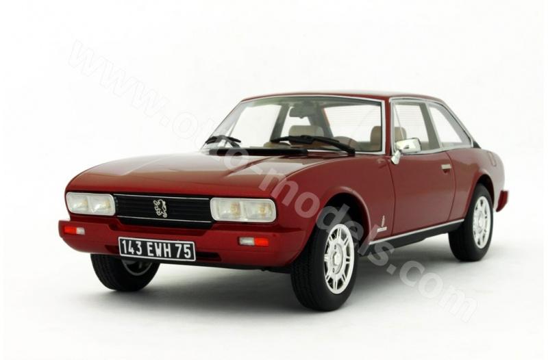 Peugeot 504 Coupe V6 Phase 3 Otto Models 1:18 OT089, Hobby en Vrije tijd, Modelauto's | 1:18, Ophalen of Verzenden, Nieuw, Auto