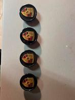 Originele Porsche Naafdoppen - Nieuw! Zwart glans gekl. Logo, Ophalen of Verzenden, Nieuw