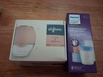 Difrax hands-free borstkolf + Philips Avent bewaarbakjes, Ophalen, Nieuw, Borstkolf