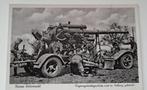postkaart wehrmacht panzer abwehr, Ophalen of Verzenden, Landmacht, Duitsland, Foto of Poster