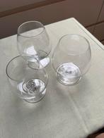 Set van 3 Cognac Glazen - Zo goed als nieuw!, Ophalen, Glas of Glazen, Effen, Glas