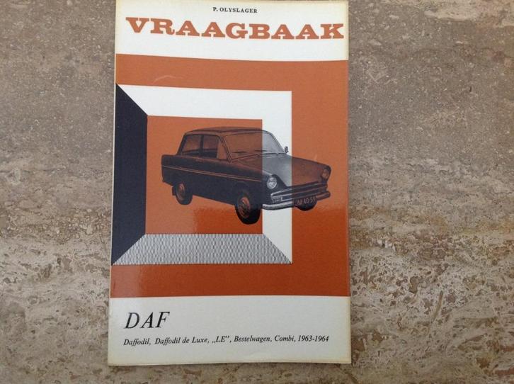 Vraagbaak Daffodil / Londen Sydney marathon Daf 55, Boeken, Auto's | Boeken, Zo goed als nieuw, Overige merken, Ophalen