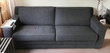 Grijze bank 225 cm