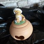 Cherish teddie,  waxinelicht houder, Ophalen of Verzenden, Zo goed als nieuw, Beeldje, Cherished Teddies